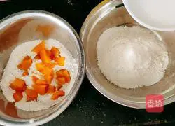 Illustration of how to make sugar-free two-color steamed buns 5