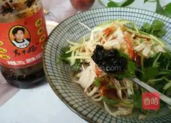 Illustration of how to make cold shredded chicken 6