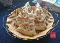 Scallion-flavored dough cake Illustration of how to do it 10