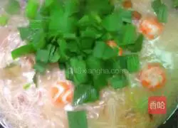 Illustration of how to make southern Fujian noodles paste 9