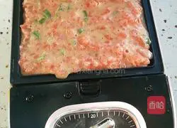 Illustration of how to make tomato egg pancake 8