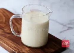 Illustration of making tea jelly with pearl milk tea 7