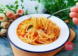 Illustration of Italian recipes for tomatoes and eggs 13