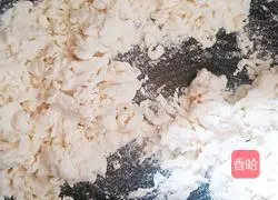 Illustration of how to make sauce-flavored flower rolls 2