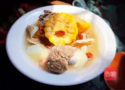 Yam and corn spine soup recipe 11