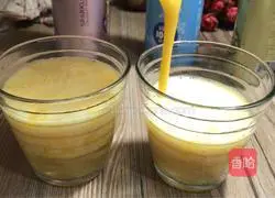 Mango Banana Sparkling Drink Recipe Illustration 7