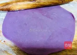 Purple Sweet Potato Layer Cake Recipe Illustration 7