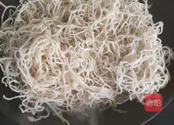 Illustration of home-style fried noodles 7