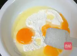 Sesame milk egg pancake recipe 4