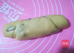 Illustration of how to make raisin hand-torn bread 9