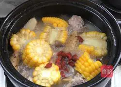 Yam and corn spine soup recipe 9