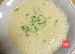 Illustration of how to make sea rice, seaweed, soy milk and steamed eggs 9