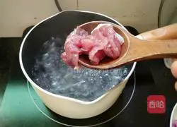 Illustration of how to make noodles in clear soup 5