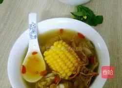 Cordyceps Flower Corn Pork Ribs Soup Recipe Illustration 7