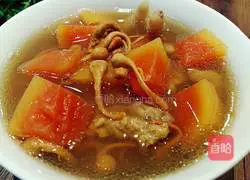 Cordyceps Flower Papaya Pork Rib Soup Recipe Illustration 10