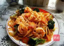 Illustration of home-cooked pasta 11