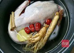 Fresh Ginseng and Duck Soup Illustration 2