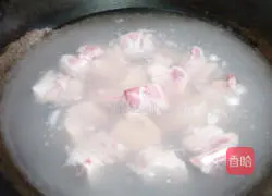 Braised pork with potatoes Illustration of how to do it 1