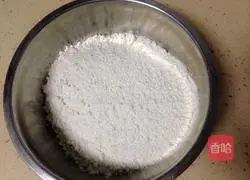 Illustration of how to make scallion pancakes (leaf dough) 1