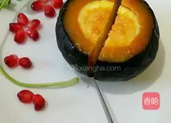 Pumpkin Baked Egg Recipe Illustration 11