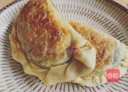 Illustration of how to make leek boxes 5