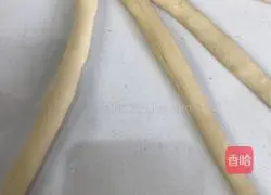 Illustration of how to make steamed bread (four-braid technique) 5