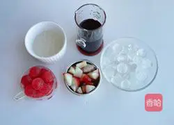 Cranberry Lotus Mist Ice Drink Recipe Illustration 1