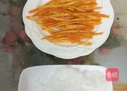 Illustration of how to make candied orange peel 2
