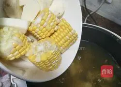 Cordyceps flower, corn and yam Bone soup recipe 9