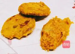 Healthy Chicken Nuggets (Brown Sugar Pumpkin Glutinous Rice Cake) Recipe Illustration 9