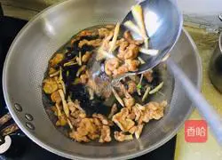 Illustration of braised crispy pork 4