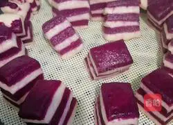 Illustration of how to make purple sweet potato and yam steamed buns 15