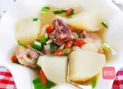 Illustration of how to make beef brisket and radish soup 8