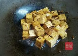 Illustration of how to make braised tofu 7
