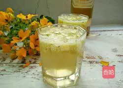 Illustration of how to make apple cider vinegar and kiwi drink 7