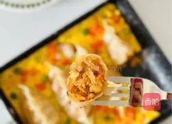 Illustration 5 of making delicious and nutritious egg-fried dumplings in 10 minutes