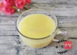 Illustration of how to make corn juice 1