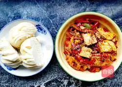 Illustration of how to make fish-flavored tofu 6