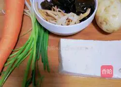 Illustration of how to make steamed noodles 1