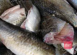 Illustration of braised crucian carp 1