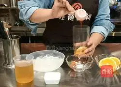 Hitea Same style | Illustration of how to make orange strawberry fruit tea 4