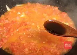 Illustration of how to make tomato meatball soup 6