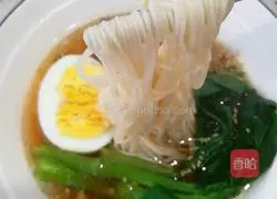 Yangchun noodles Illustration of how to do it 7