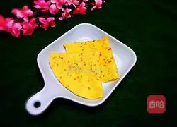 Illustration of how to make cucumber and egg pancakes 18