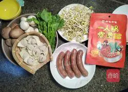 One-person pot clear soup hot pot ☛Xiabuxiabu Xinjiang tomato soup base recipe illustration 1