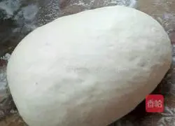 Illustration of how to make purple sweet potato two-color steamed buns 6