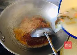 Illustration of making slurry water surface 4