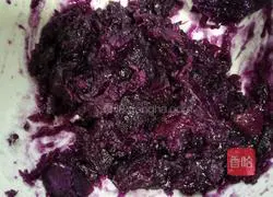 Purple Sweet Potato Cake Recipe Illustration 6