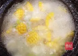 Corn, yam and pork ribs soup recipe 10