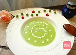 Creamy green bean soup#New Year’s Eve rice recipe Illustration 9